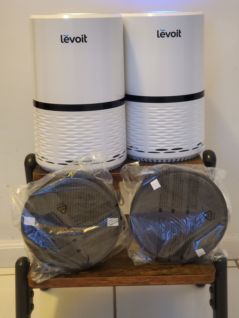 NWOB Levoit LV-H132 Air Purifiers, 4 New Levoit Filters incl, See $$ for 1 or 2*